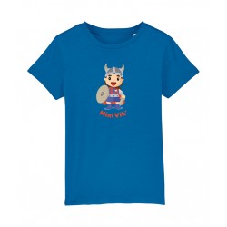 Tee-shirt Enfant Mini Vik' Bleu