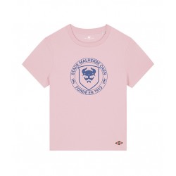 Tee-shirt Emblème Femme Rose 23-24