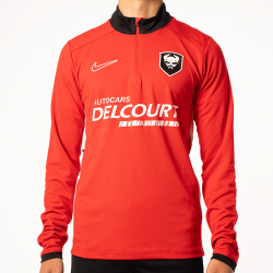 Sweat Entrainement Staff SMC Rouge 25-26