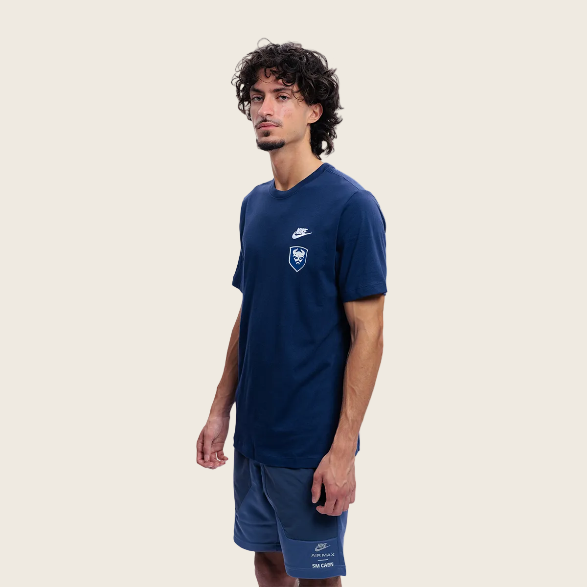 Tee-shirt Nike Logo Marine 26-27