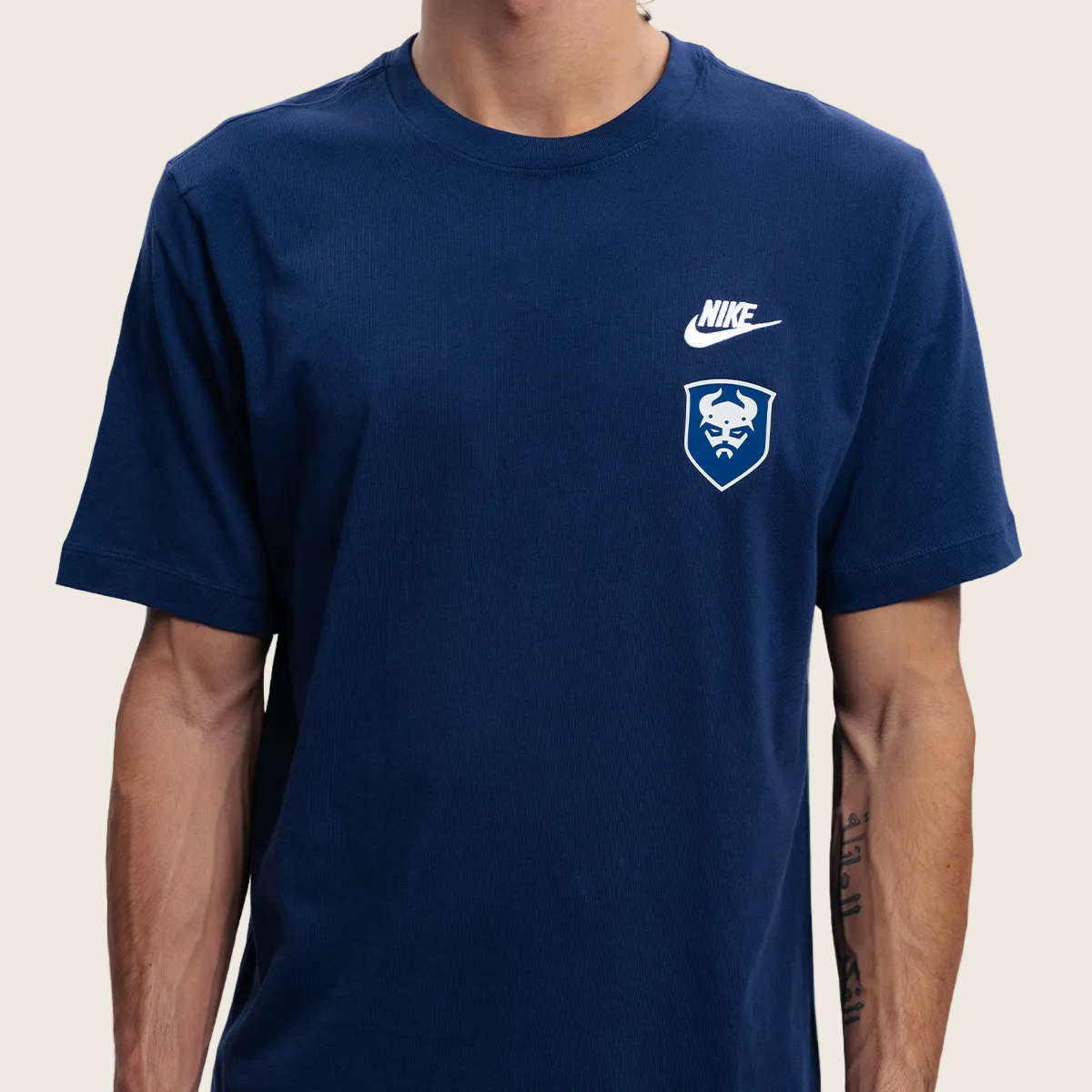Tee-shirt Nike Logo Marine 26-27