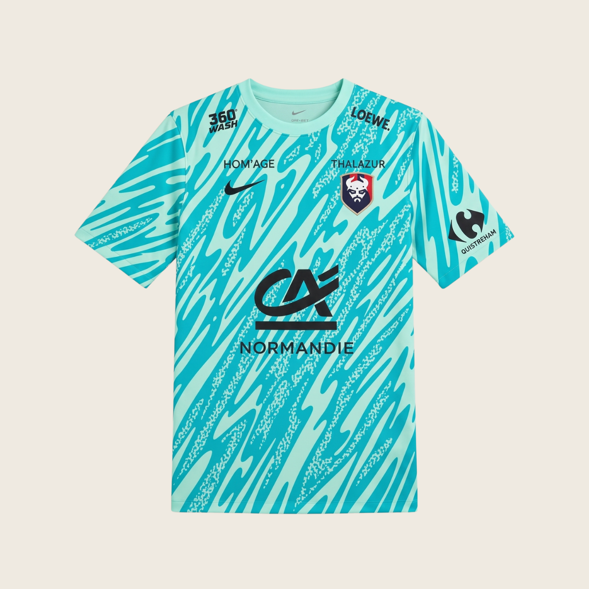Maillot Gardien Bleu MC 25-26