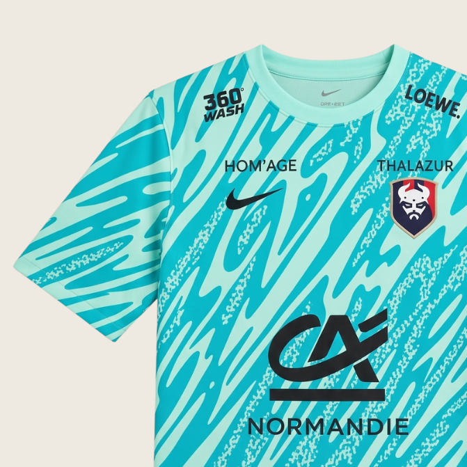 Maillot Gardien Bleu MC 25-26