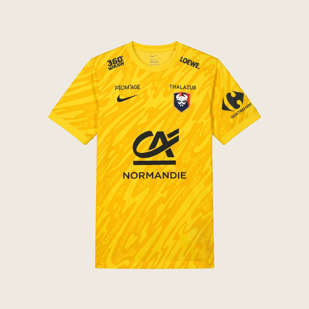 Maillot Gardien Jaune MC 25-26