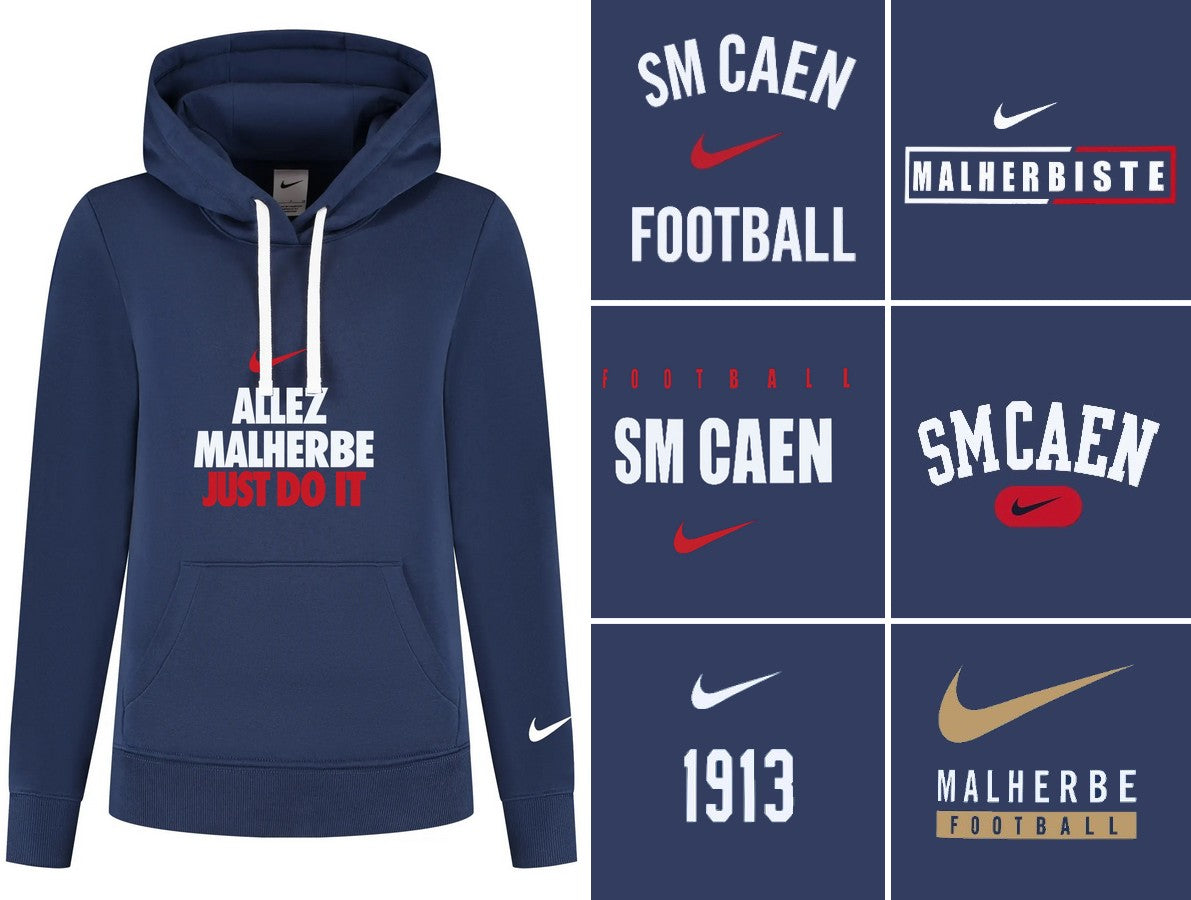 Sweat Femme personnalisable Marine