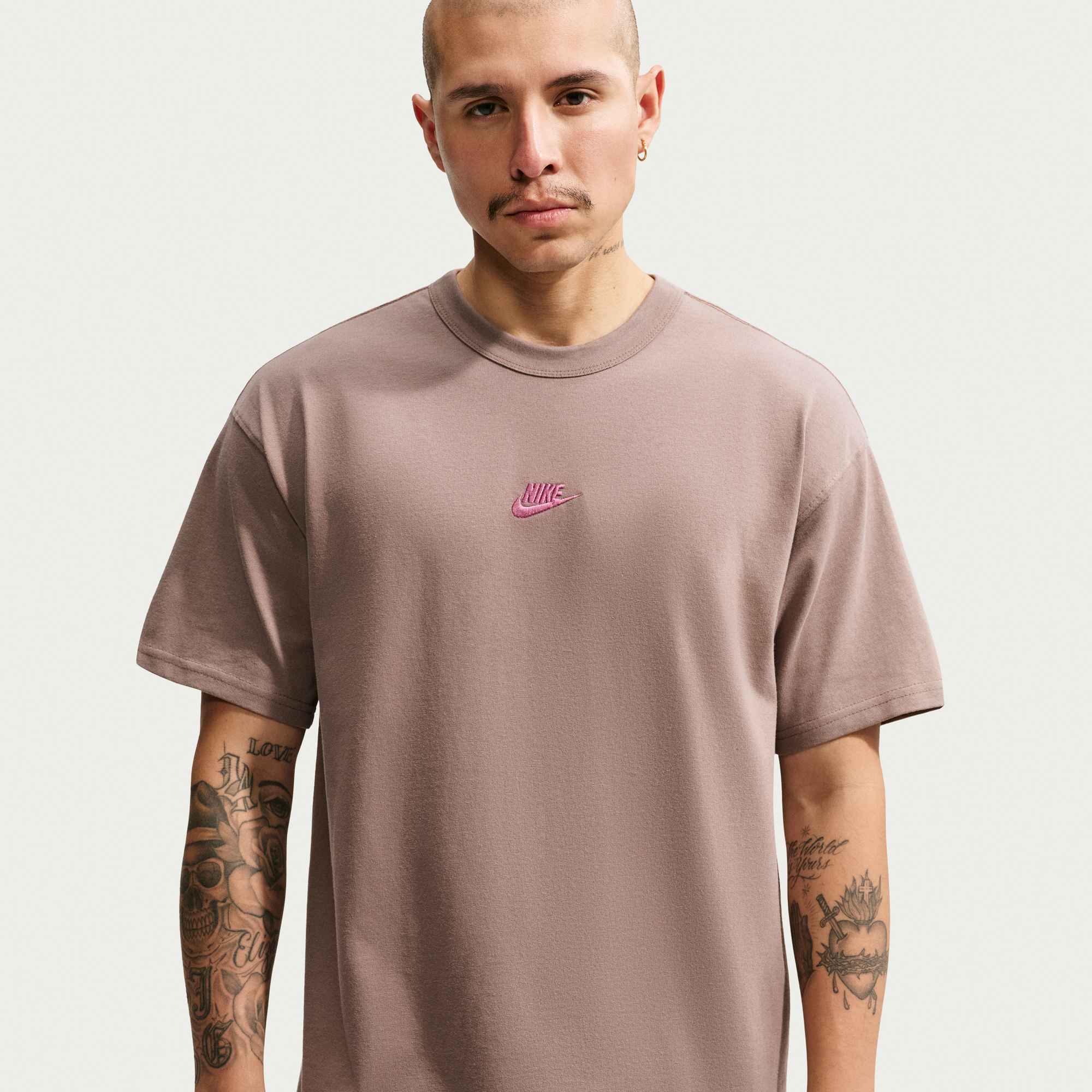 Tee-shirt Lifestyle Marron
