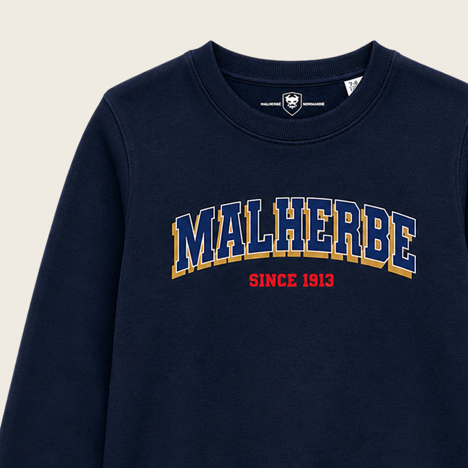 Kids' College Sweatshirt Navy 23-24
