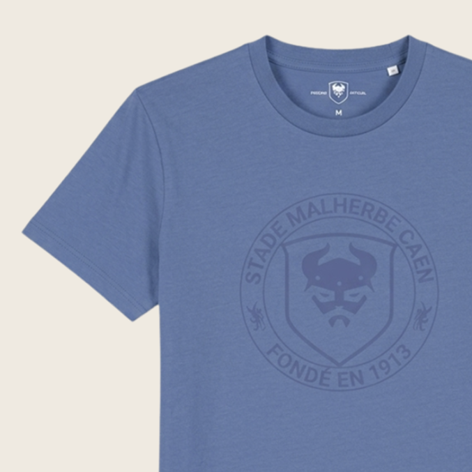 Tee-shirt Emblème Enfant Bleu 23-24
