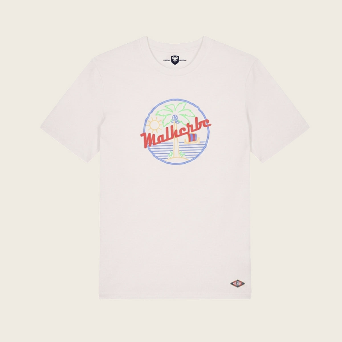 Tee-shirt PalmBeach Blanc 24-25