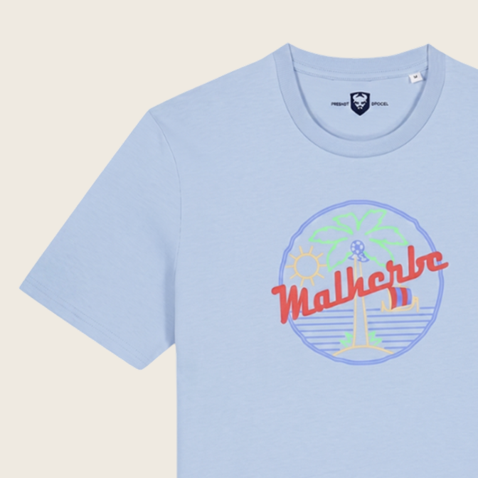 Tee-shirt-PalmBeach Bleu 24-25